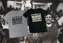 Load image into Gallery viewer, &quot;It&#39;s great to make history #Beerschot&quot; T-shirt(s)